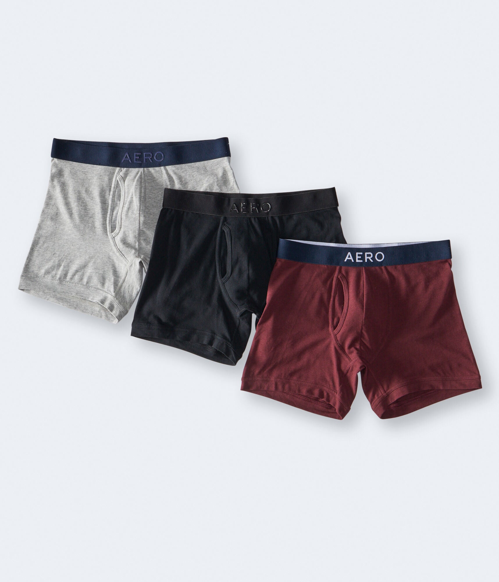 Knitted boxer briefs (3 pcs.) Aeropostale, multicolor