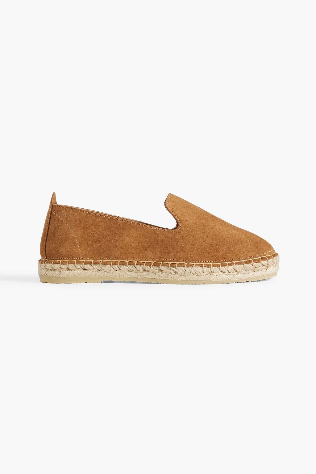 Hallie IRIS & INK suede espadrilles, camel