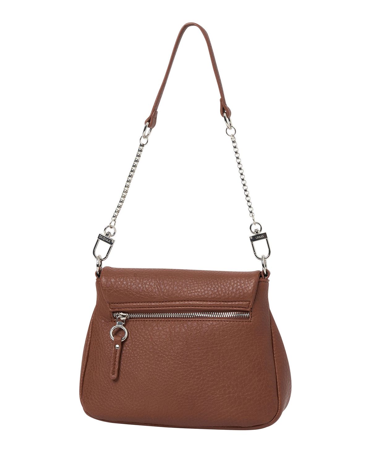 Wish List Urban Originals Faux Leather Shoulder Bag, Brown