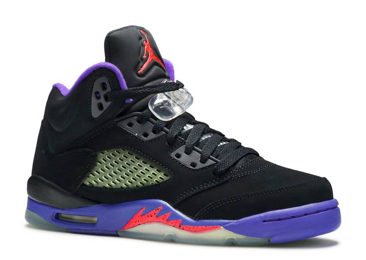 AIR JORDAN 5 RETRO GG 'RAPTORS' sneakers, black