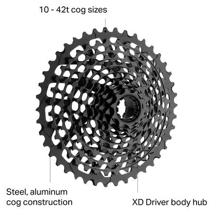 X01 X-Glide Cassette - XG-1195 SRAM, One Color