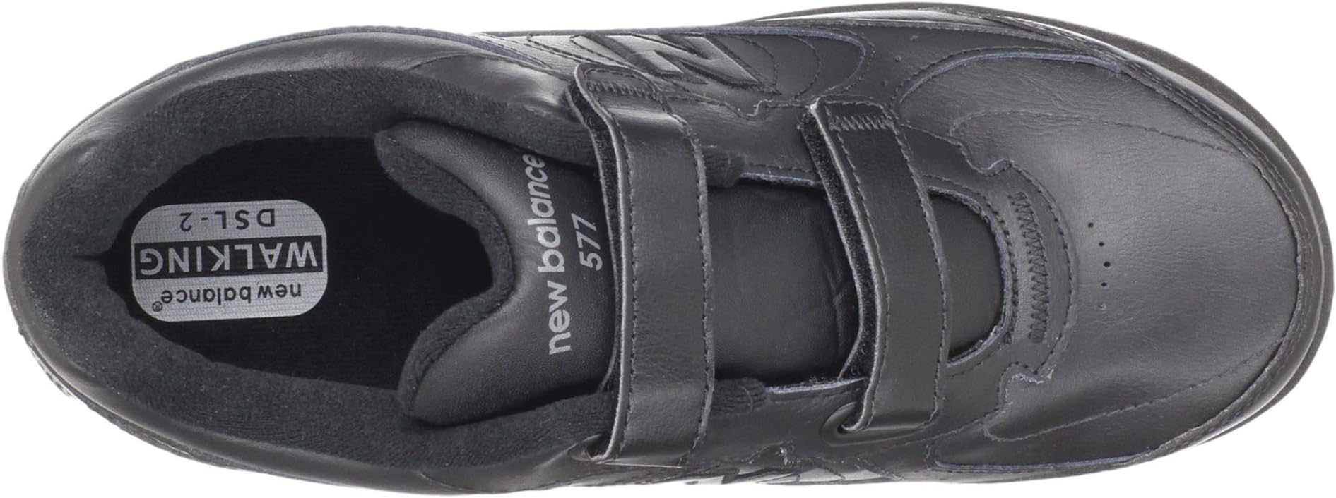 WW577 Hook and Loop New Balance sneakers, black