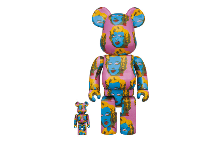 Be@rbrick آندي وارهول مارلين مونرو #2 100% و 400%