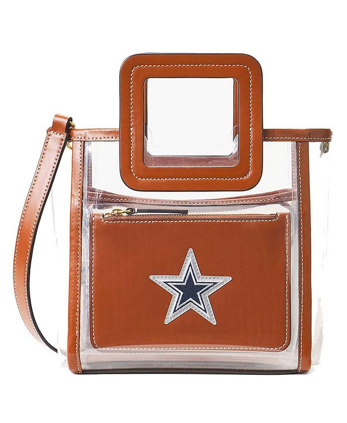 Women's Shirley Dallas Cowboys Staud Clear Mini Bag, White