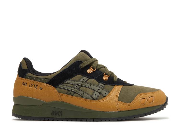 ASICS GEL LYTE 3 'OLIVE TAN PRESIDIO' sneakers, olive