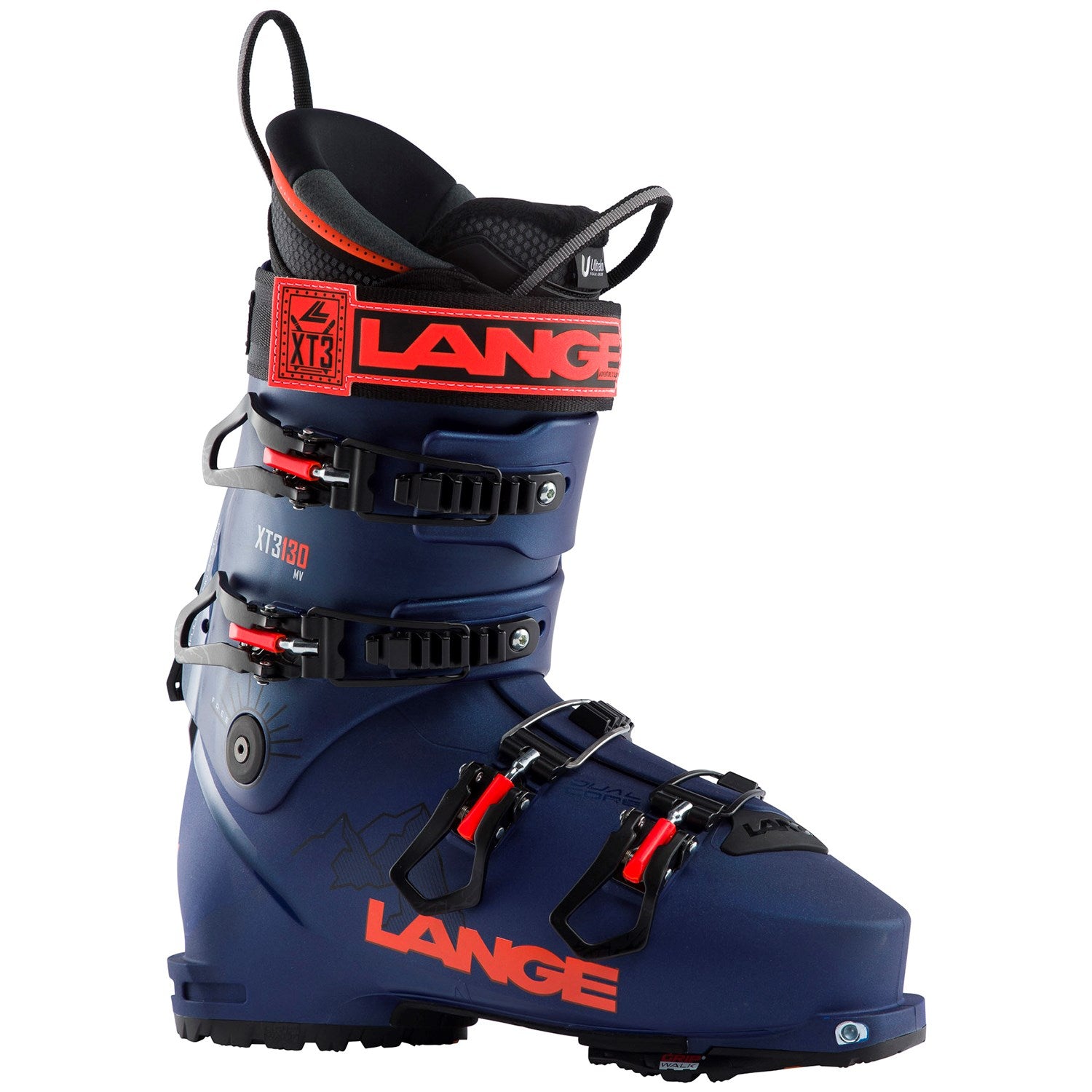 حذاء تزلج Lange XT3 Free 130 MV GW Alpine Touring 2024، أزرق