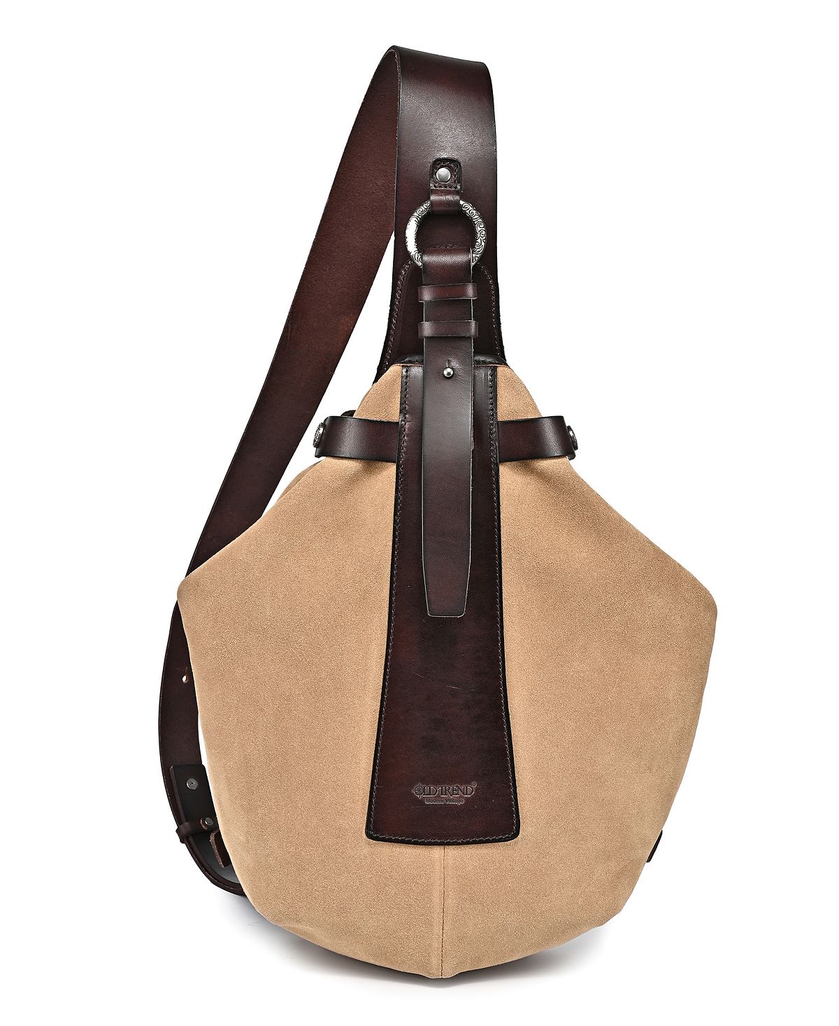 Women's Daisy sling bag made of genuine leather OLD TREND