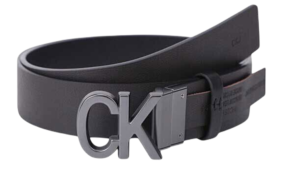 Men's Leather Belt Calvin Klein, Black