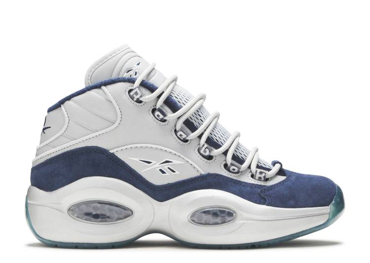 حذاء رياضي Reebok QUESTION MID 'DALLAS COWBOYS'، أزرق داكن