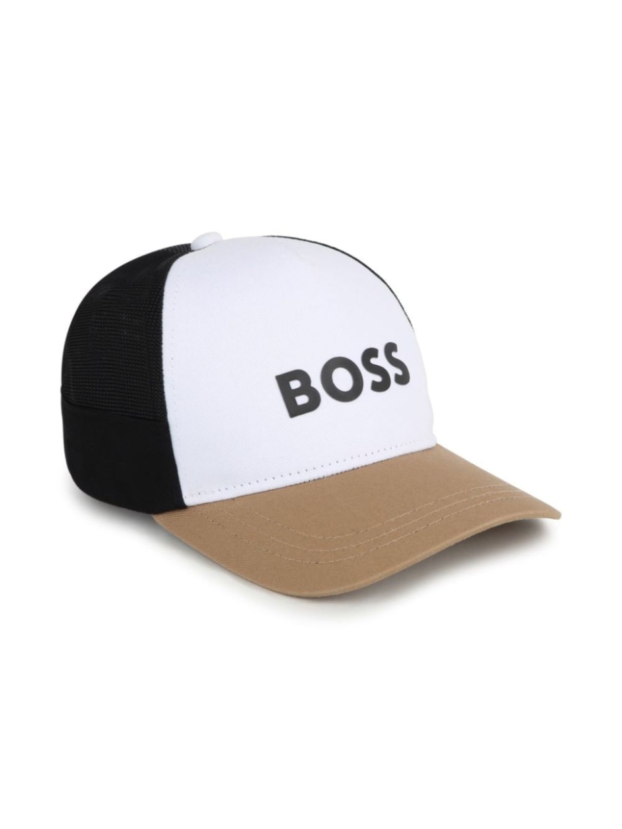 BOSS Kidswear Logo Cap, White