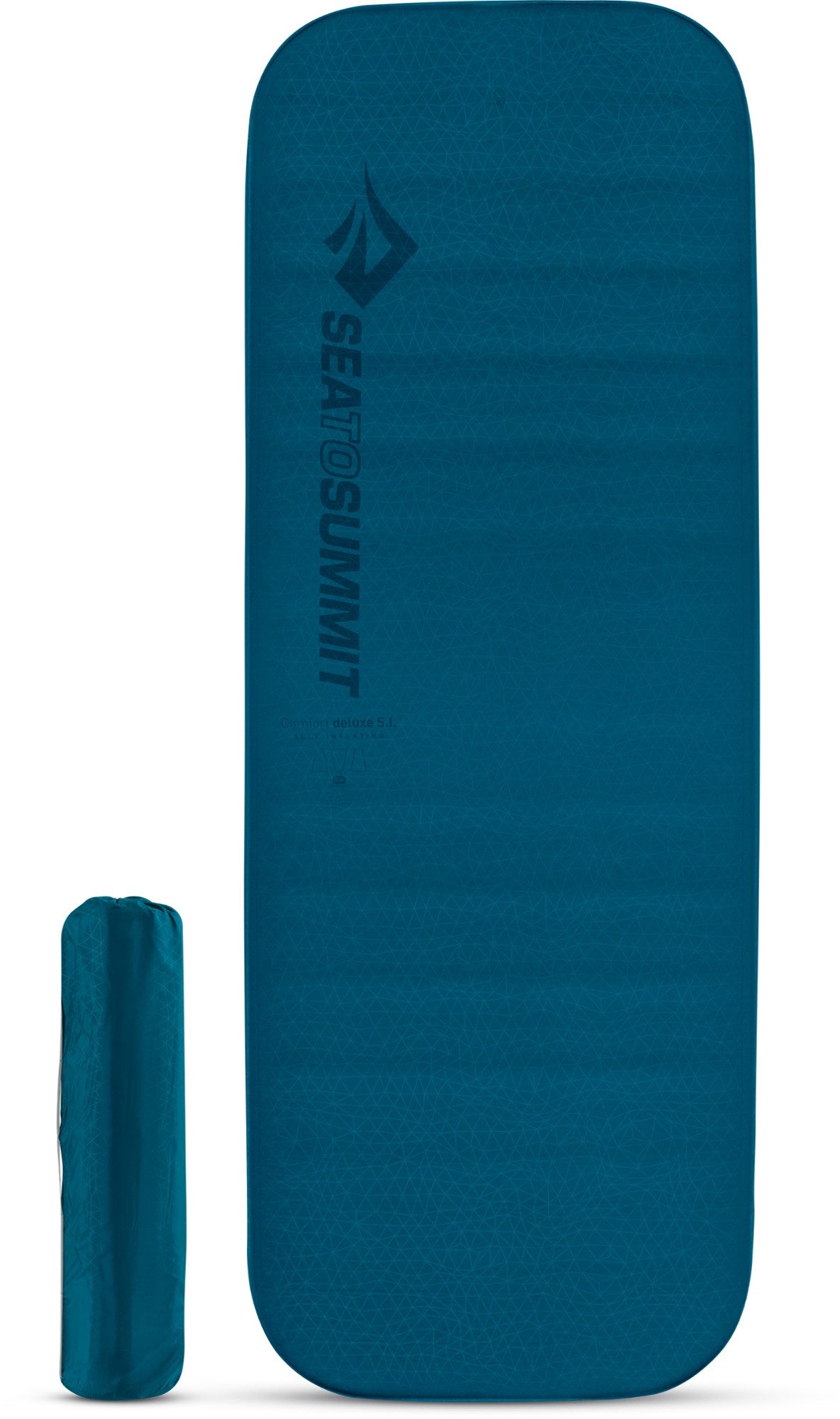 Self-inflating sleeping pad Comfort Deluxe Sea to Summit, blue