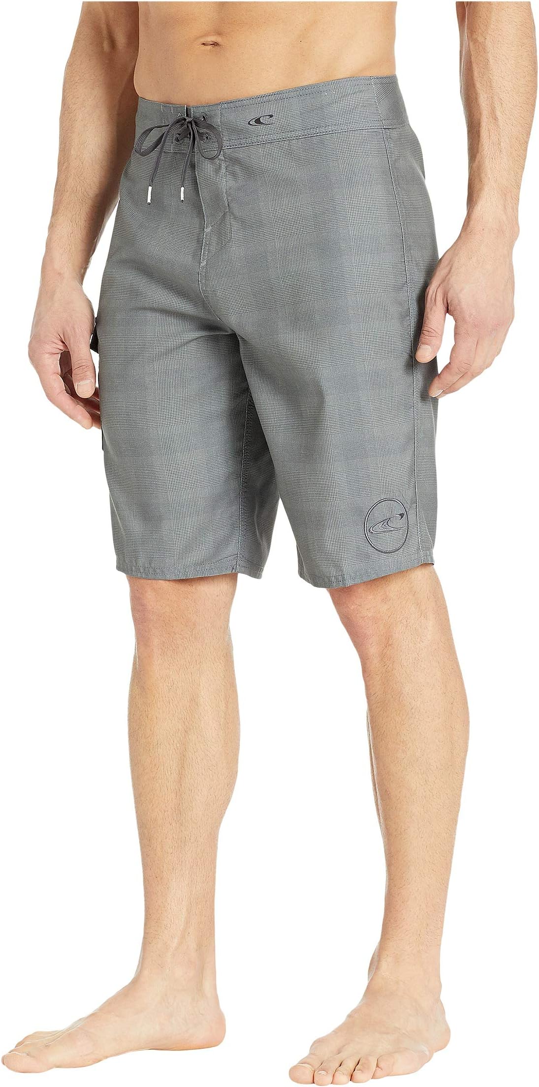 Santa Cruz O'Neill Print Swim Shorts, Gray