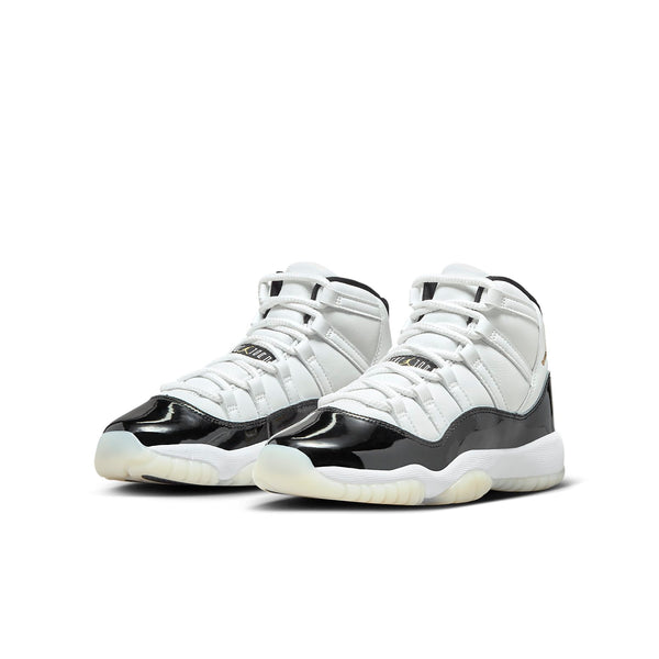 حذاء رياضي (GS) Air Jordan 11 Retro 'Defining Moment DMP 2023 Gratitude'، باللون الأبيض