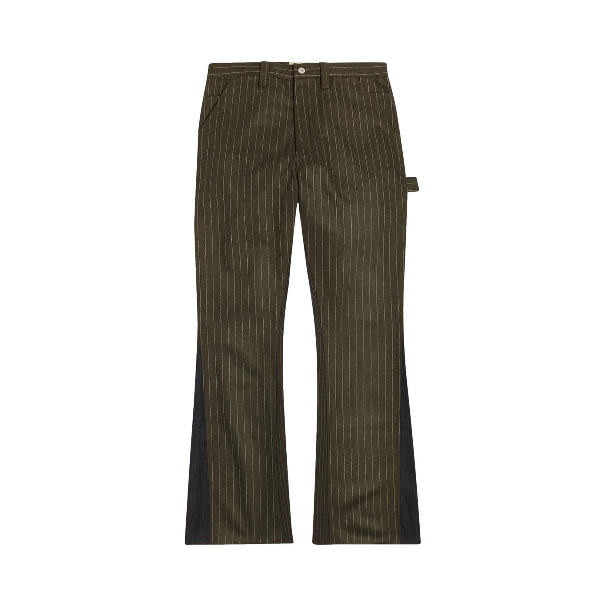 Business Carpenter Dept Flared Pants. Gallery Olive