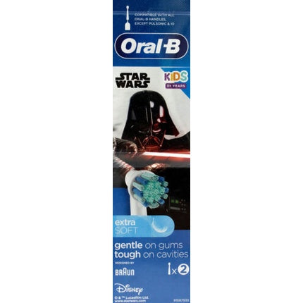 عبوات Oral-B Star Wars فائقة النعومة للأطفال، براون