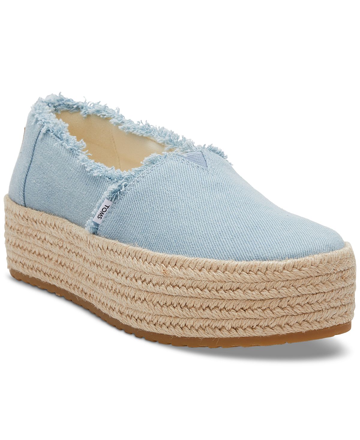 Valencia TOMS Women's Canvas Platform Espadrilles