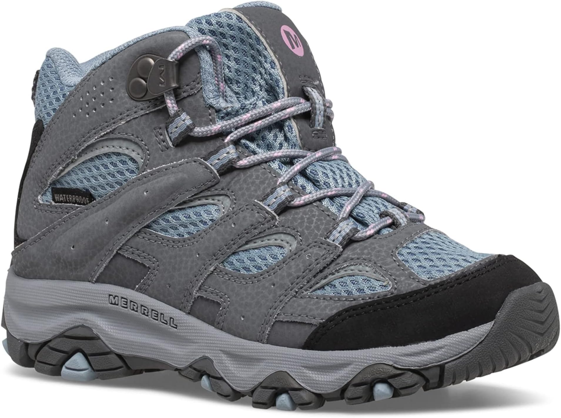 حذاء Moab 3 Mid المقاوم للماء للمشي لمسافات طويلة من Merrell، Altitude