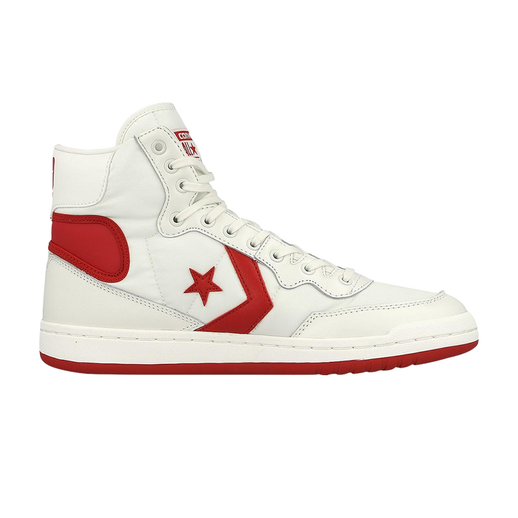 Converse Fastbreak Hi 'Enamel Red' Sneakers, White