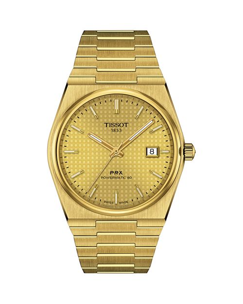 ساعة PRX Powermatic 80 40mm Tissot Gold