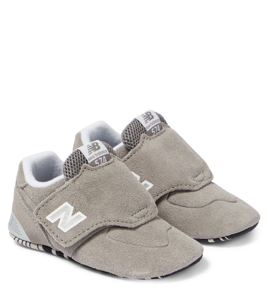 Baby 574 sneakers in suede New Balance, gray