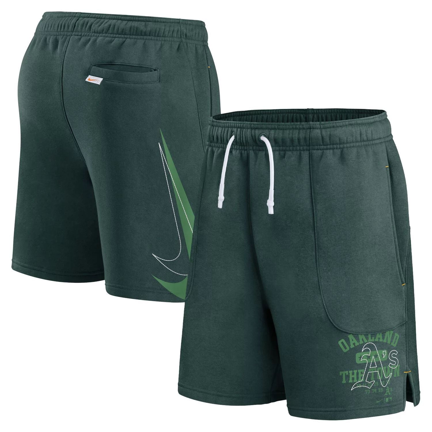 Oakland Athletics Nike Men's Green Ball Shorts