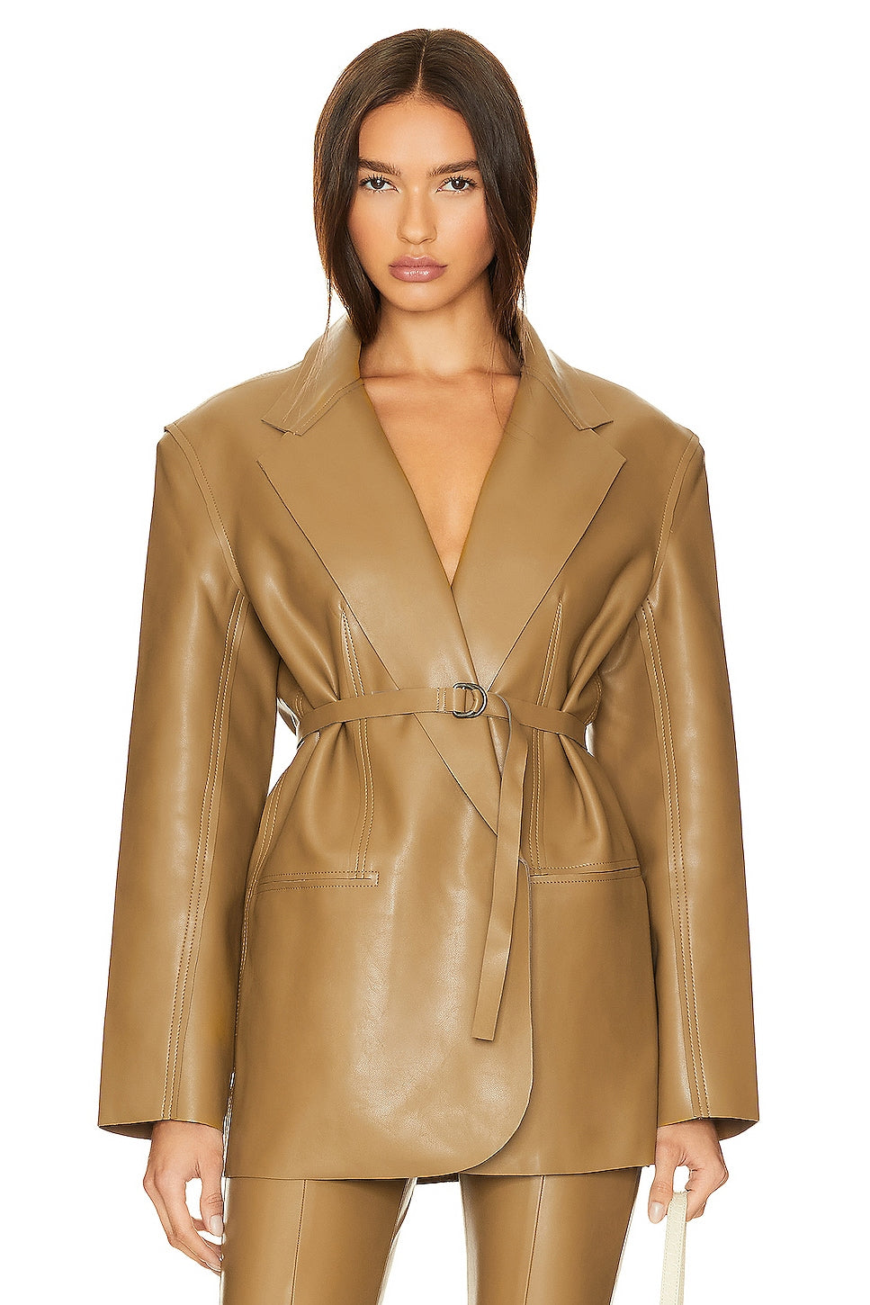 Norma Kamali Oversized Single Breasted Jacket, Woods