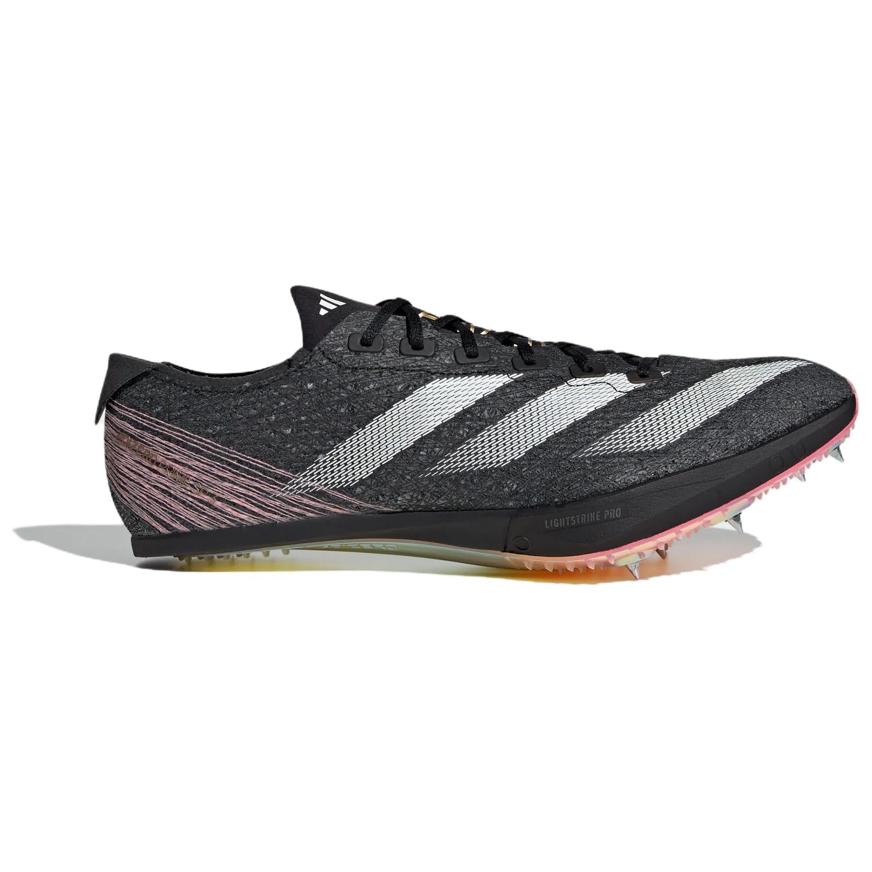 Men's ADIZERO PRIME SP 3 Low Top Sneakers Black/White Adidas