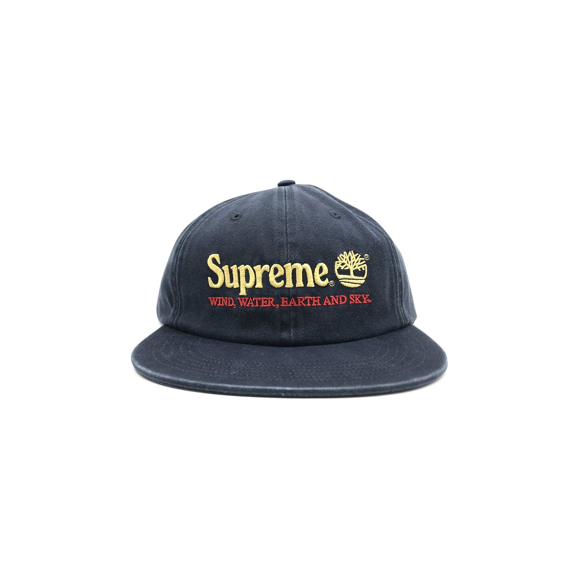 حذاء رياضي Supreme x Timberland 6 Panel باللون الأزرق الداكن