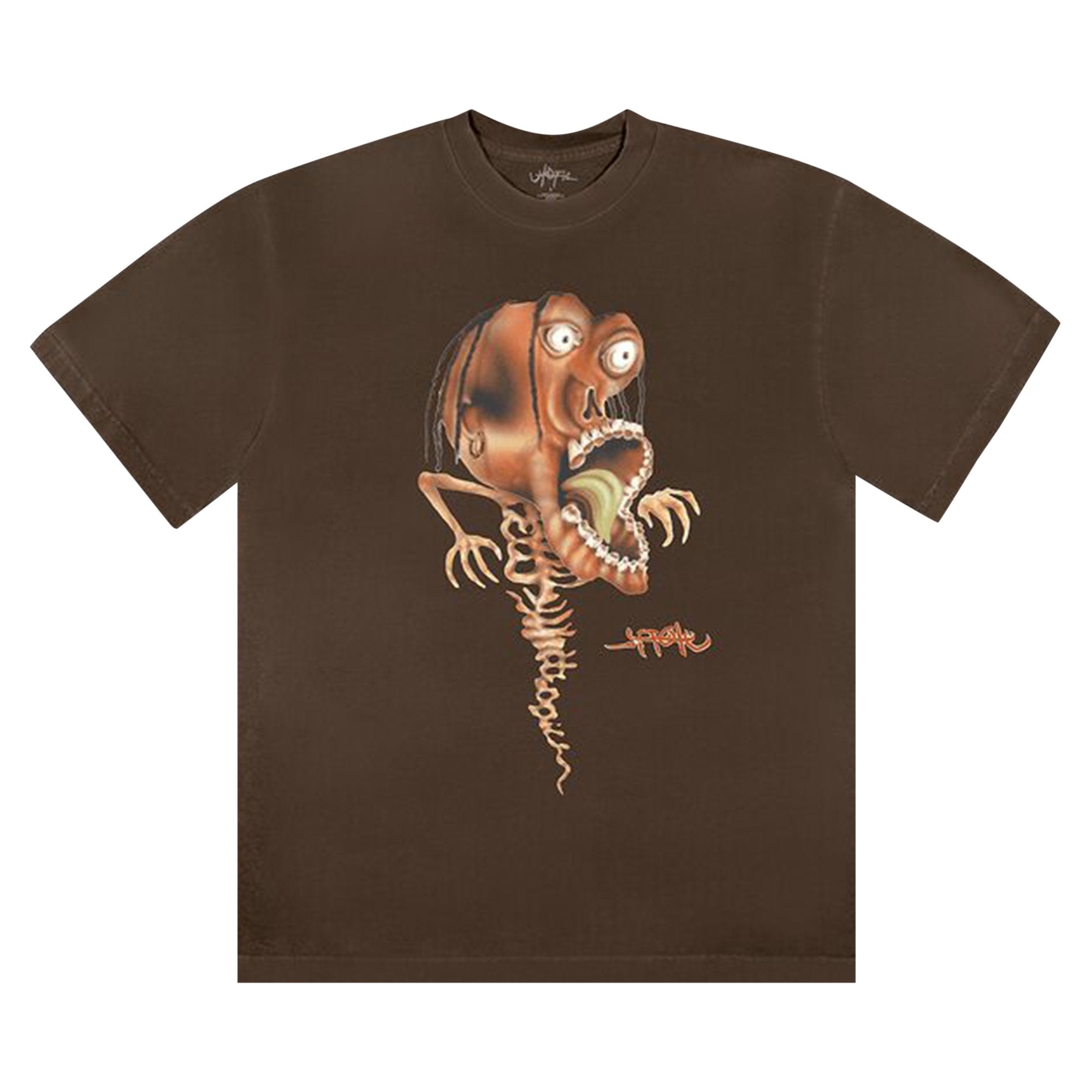 T-shirt Cactus Jack from Travis Scott Annihilator, Brown