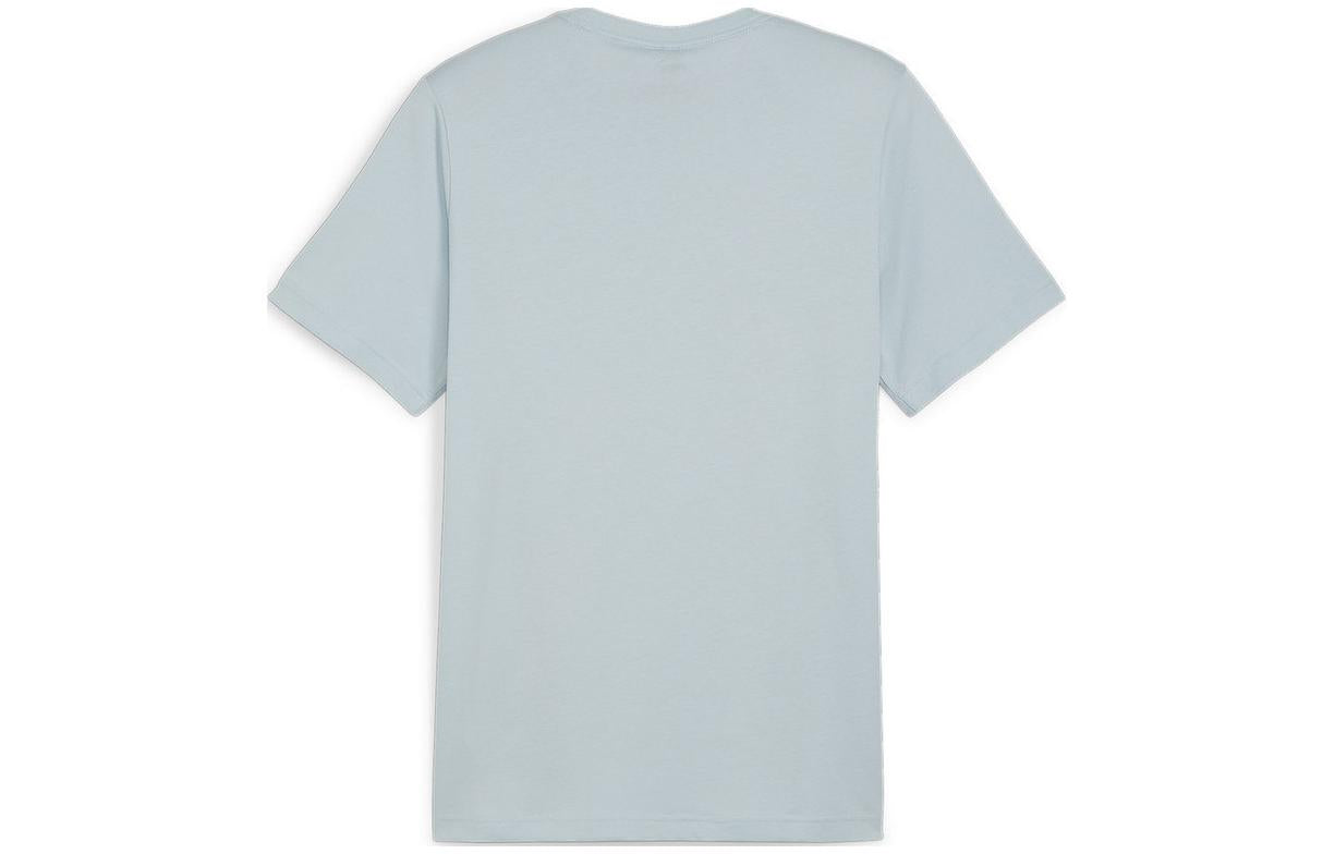 Men's T-shirt light blue Puma, light blue