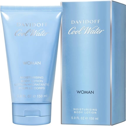 Moisturizing body lotion “Cool water”, 150 ml, Davidoff