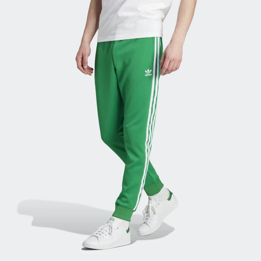 ADICOLOR Men's Knitted Sweatpants Green Adidas Originals, Green