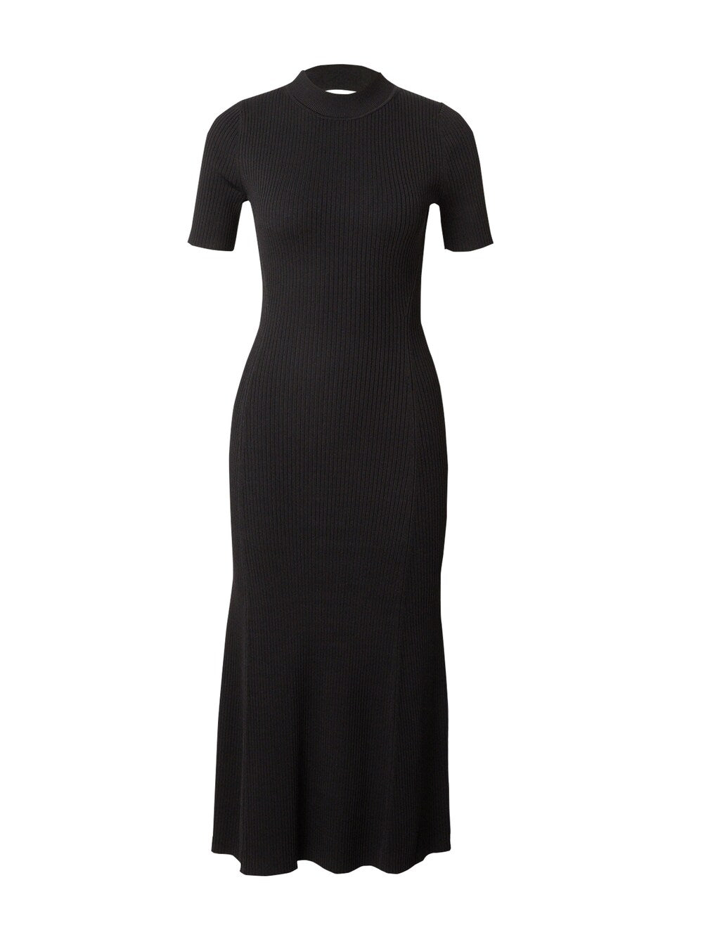 Knitted dress HUGO Shariby, black