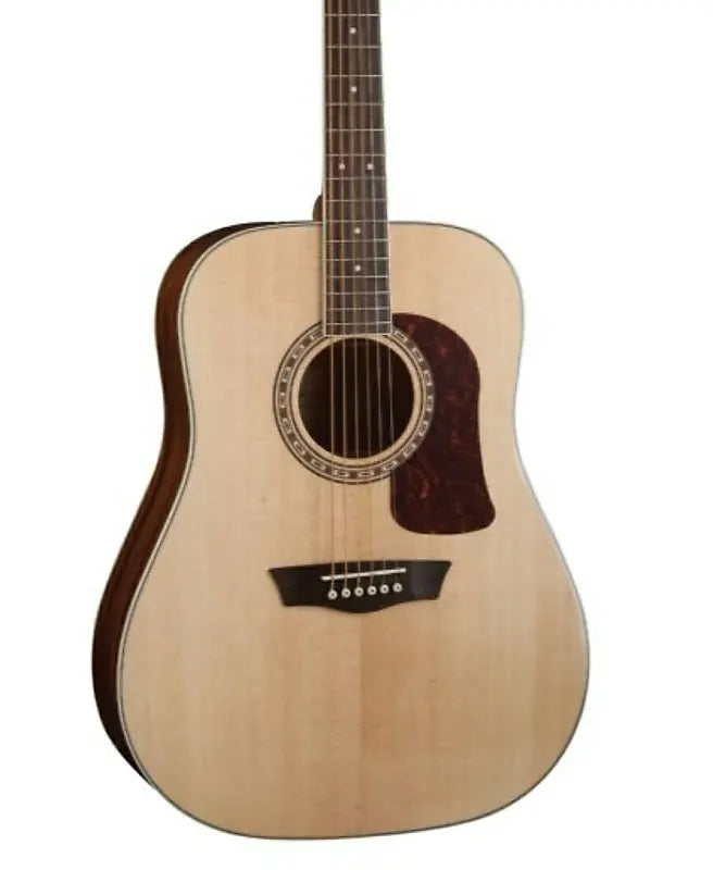 Washburn D10S Heritage 10 Series Dreadnought Acoustic Guitar. Natural