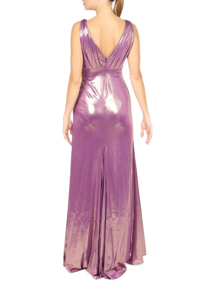 Rene Ruiz Collection draped mermaid dress, Iris