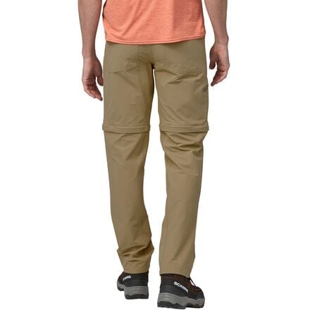 Patagonia Men's Quandary Convertible Pants, Classic Tan