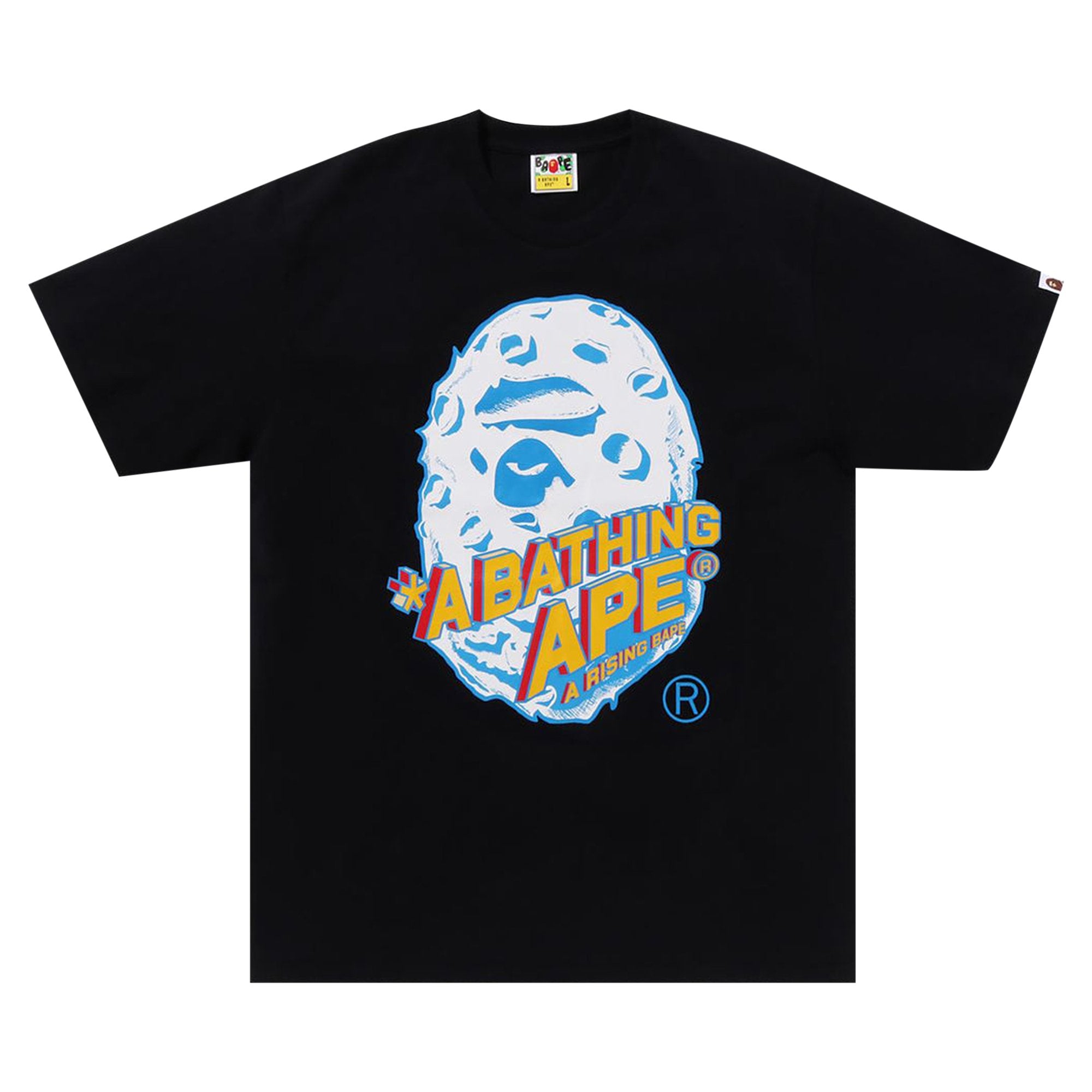 BAPE Moon Ape Head T-shirt, black