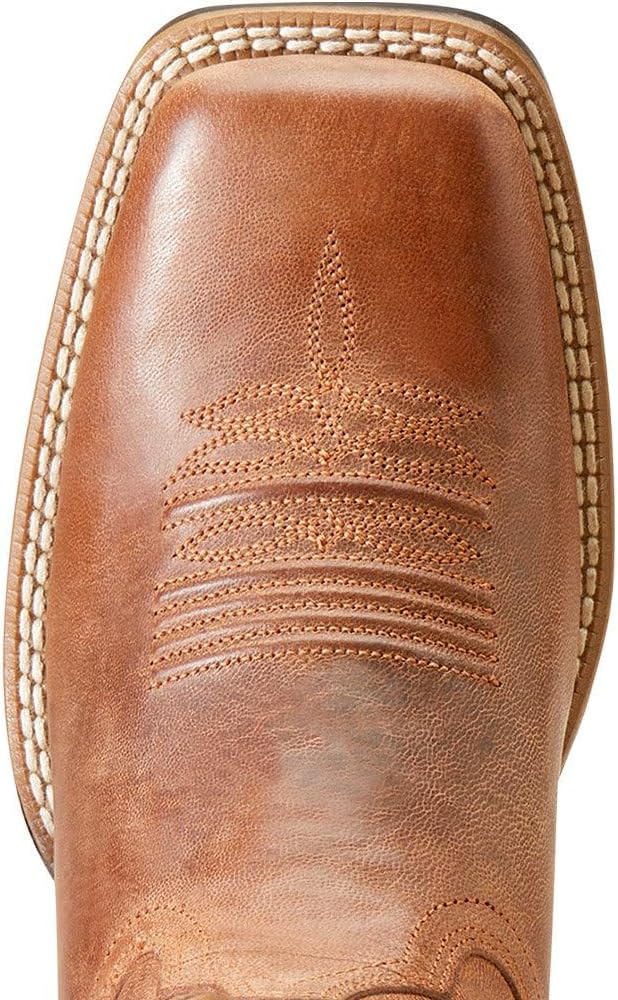 حذاء Oak Grove Western Boot من Ariat Cowboy Boot بلون خشب القيقب