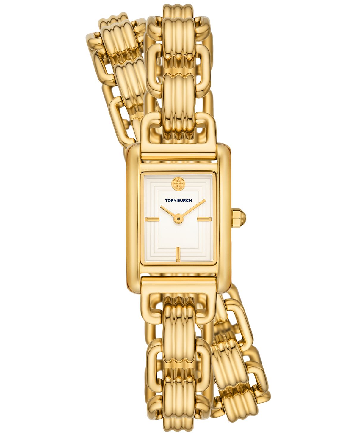 The Eleanor 3-in-1 Women's Watch with Gold Stainless Steel Bracelet, 19mm Tory Burch gold