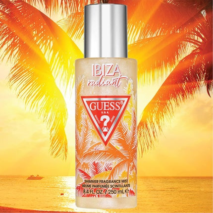 بخاخ الجسم اللامع Guess Destination Ibiza، 8.4 أونصة سائلة، من Inter Parfums Usa, Llc