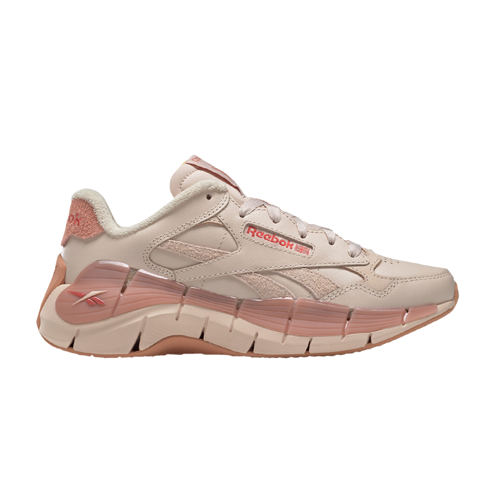 Sneakers Wmns Zig Kinetica 2.5 Plus Reebok, cream