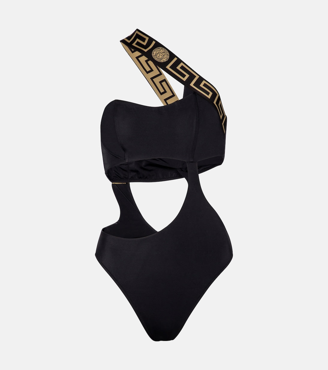 Greek swimsuit VERSACE, black