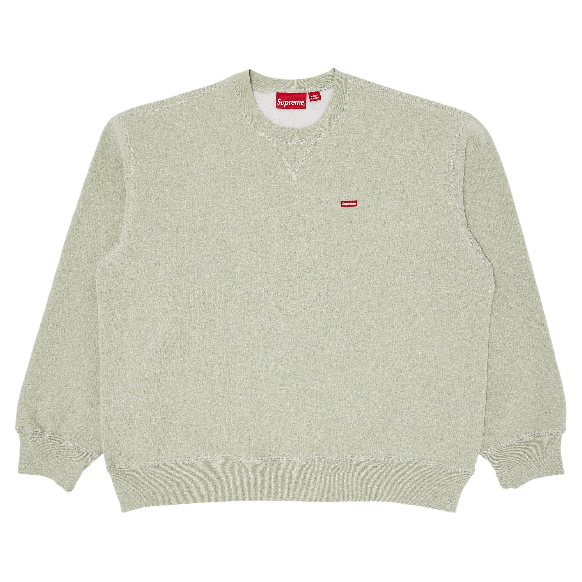 Supreme Small Box Crewneck Heather Mint