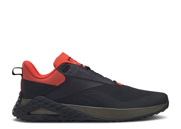 حذاء رياضي Reebok TRAIL CRUISER 'BLACK DYNAMIC RED' باللون الأسود