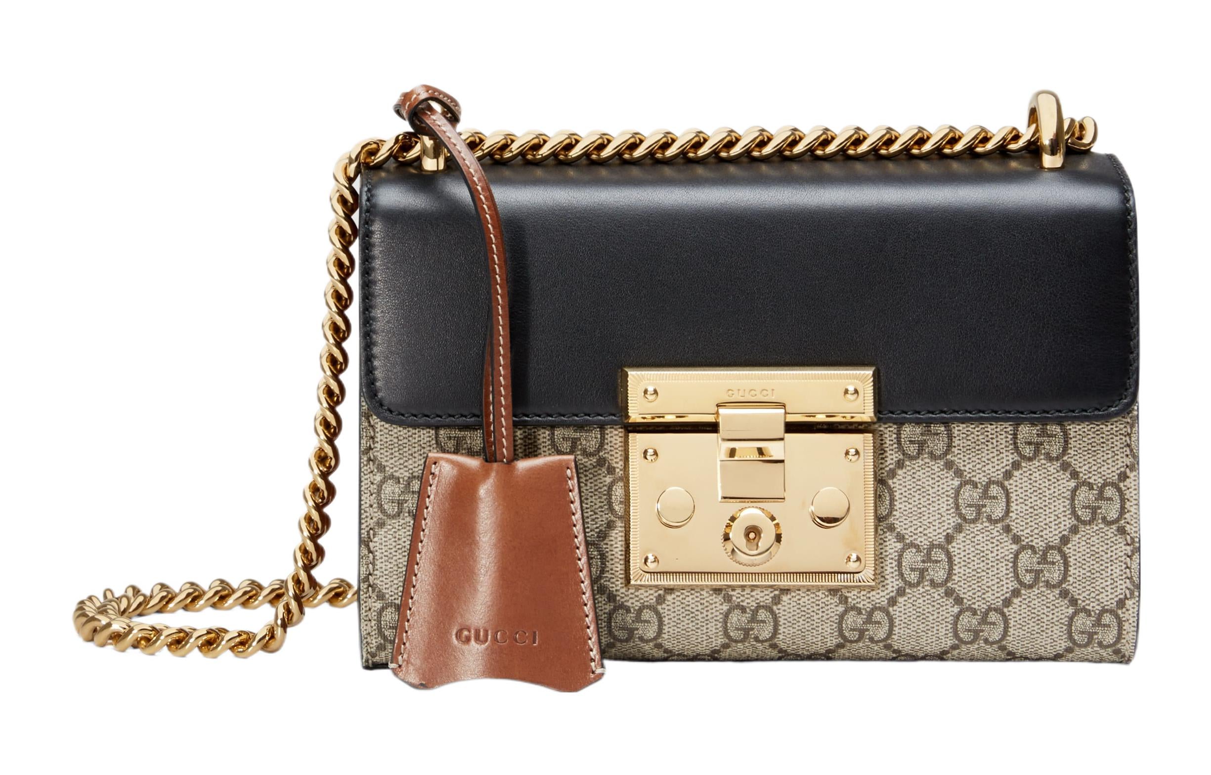 Women's Gucci Crossbody Bag with Lock and Padlock