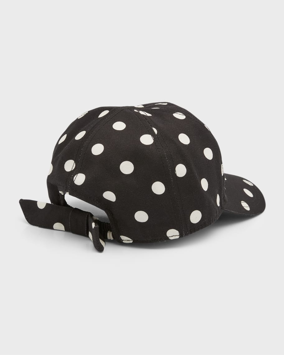 kate spade new york polka dot bow baseball cap