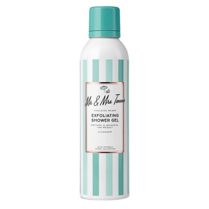 Exfoliating Shower Gel, 6.8 fl oz, Mr & Mrs Tannie