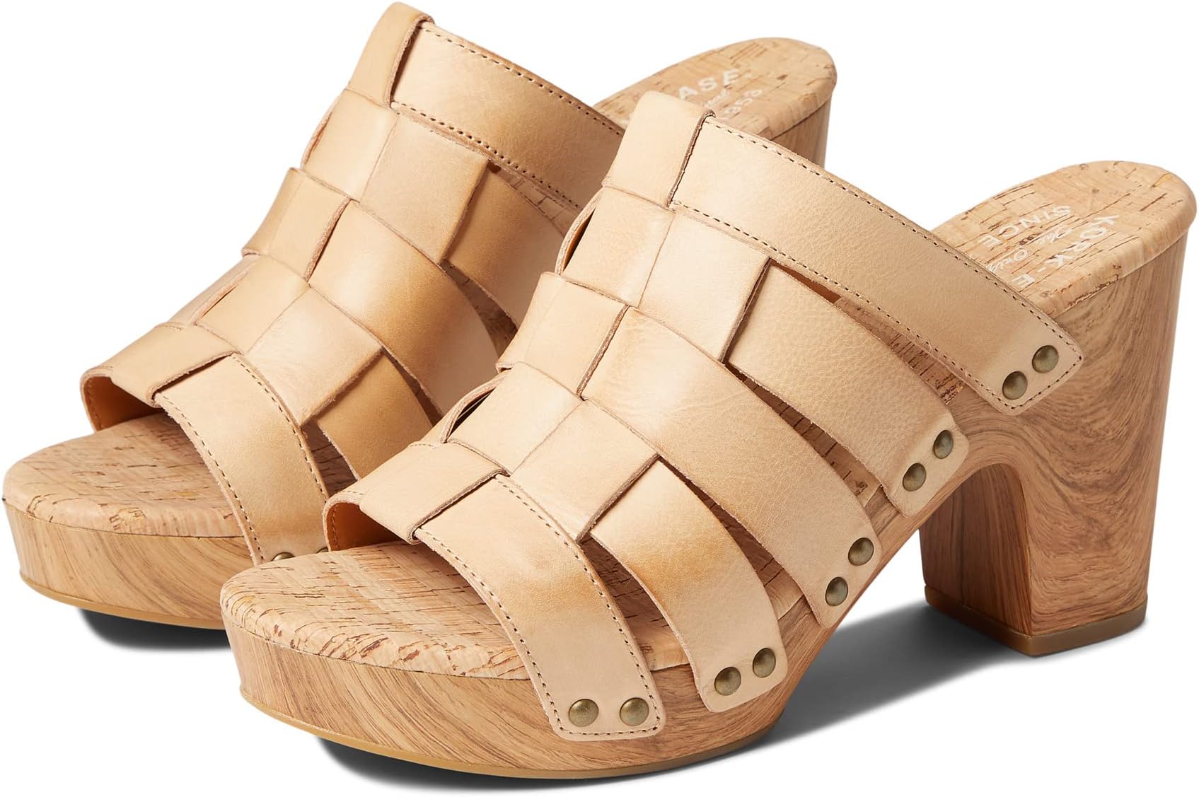 Devan Kork-Ease Sandals, Natural