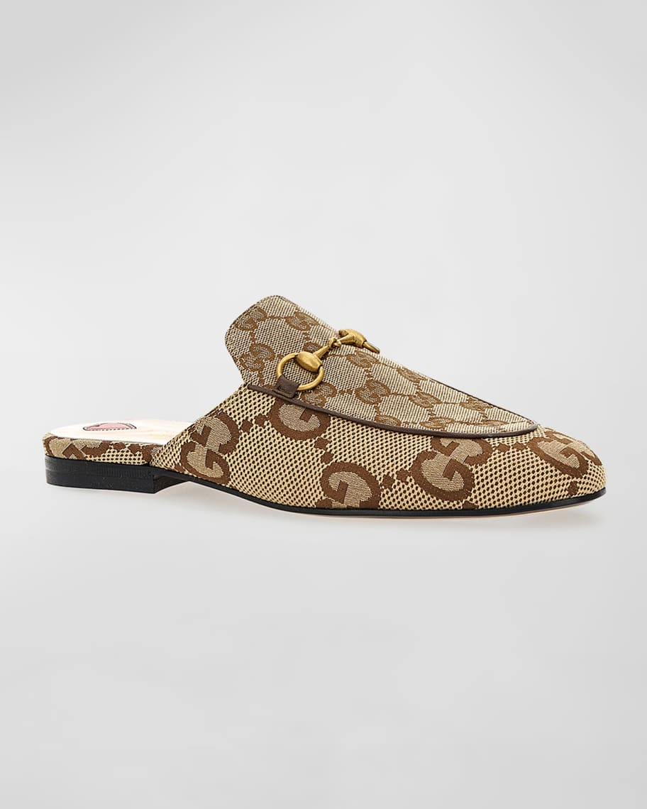 حذاء GG Gucci Canvas من Princetown