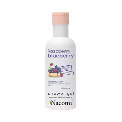 Shower gel raspberry and blueberry 300ml, Nacomi